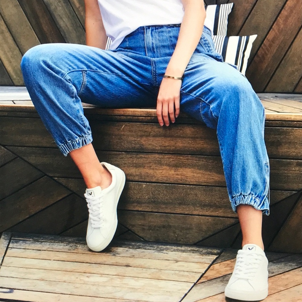 Sundays NYC terry cargo joggers XS New